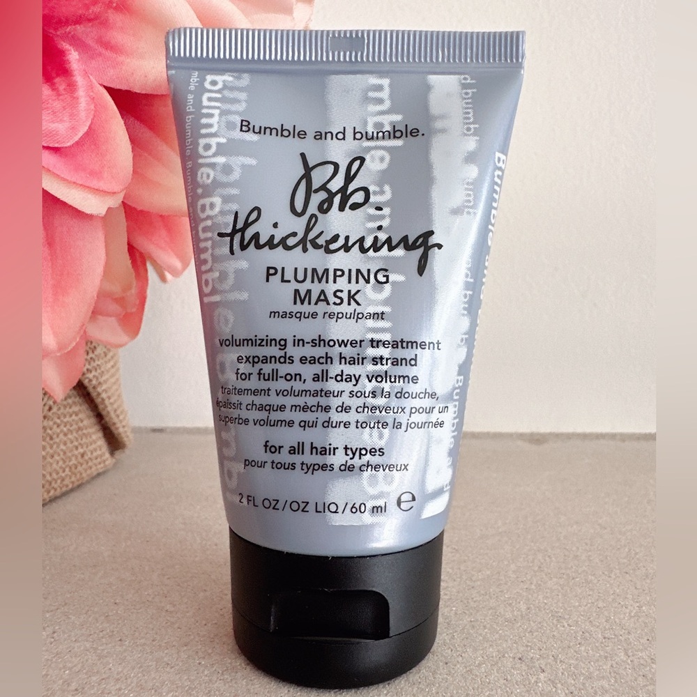 NEW Bumble and Bumble Thickening Plumping Mask 2oz/60ml TRAVEL SIZE
